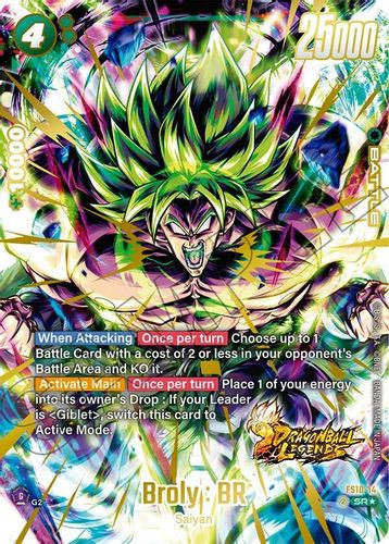 [FS10-14](SR) Broly : BR {1 Star Alt Art} {Foil}