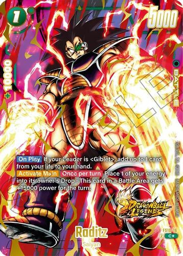 [FS10-16](C) Raditz {1 Star Alt Art} {Foil}