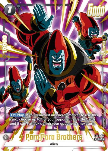 [FB03-123](UC) Para Para Brothers {Limited Pack 02 - 1 Star Alt Art} {Foil}