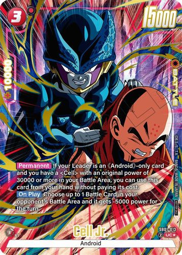 [SB01-013](U) Cell Jr. (Limited Pack 02 Alt Art) (Foil)