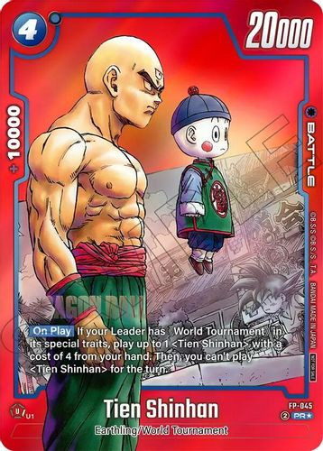 [FP-045](PR) Tien Shinhan {Limited Pack Manga 01} {Foil}