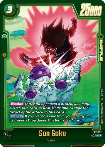 [FP-027](P) Son Goku (FB-07 Alt Art) (Foil)