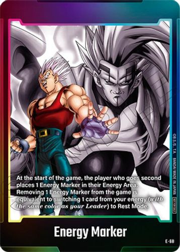[E-068] Energy Marker {Baby Vegeta // Super Baby 2} {Energy Marker pack 06} {Foil}