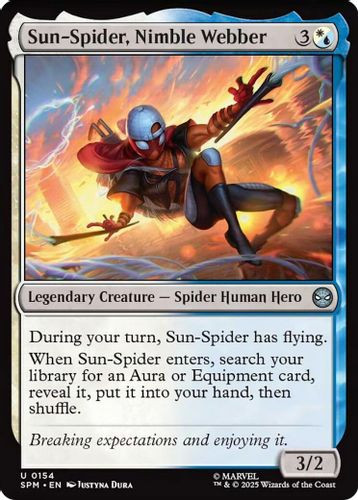 [SPM-0154](U) Sun-Spider, Nimble Webber