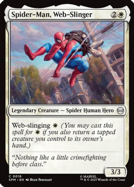 [SPM-0016](C) Spider-Man, Web-Slinger (Foil)