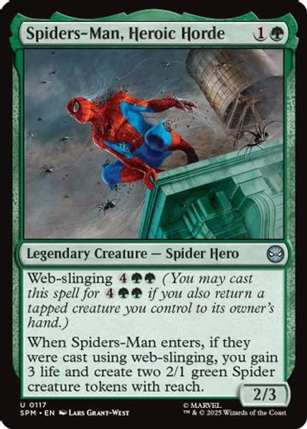 [SPM-0117](U) Spiders-Man, Heroic Horde (Foil)