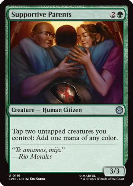 [SPM-0119](U) Supportive Parents (Foil)