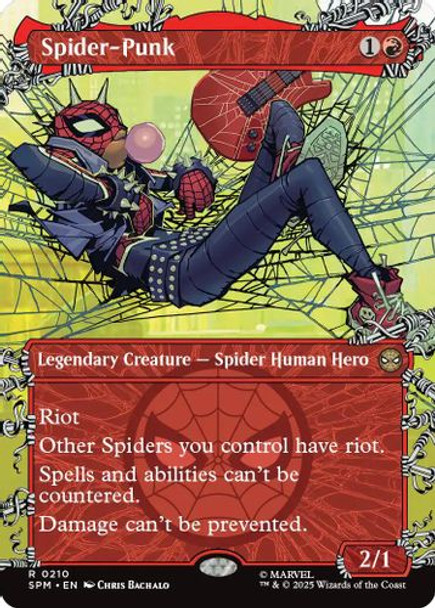 [SPM-0210](R) Spider-Punk (Borderless)