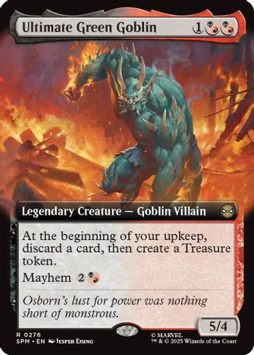 [SPM-0276](R) Ultimate Green Goblin (Extended Art)