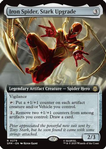 [SPM-0279](R) Iron Spider, Stark Upgrade (Extended Art)