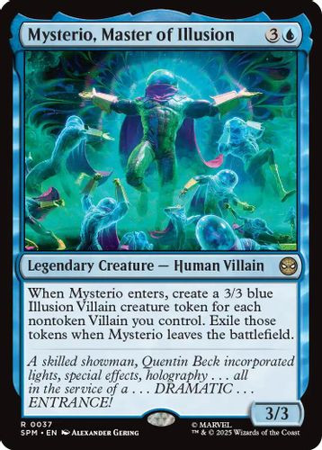 [SPM-0037](R) Mysterio, Master of Illusion (Foil)