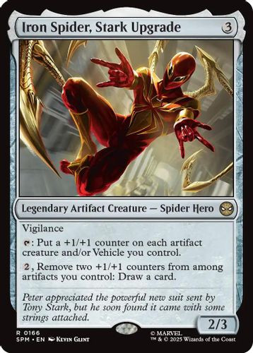 [SPM-0166](R) Iron Spider, Stark Upgrade (Foil)