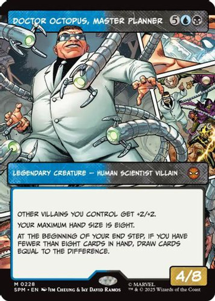 [SPM-0228](M) Doctor Octopus, Master Planner (Borderless) (Foil)