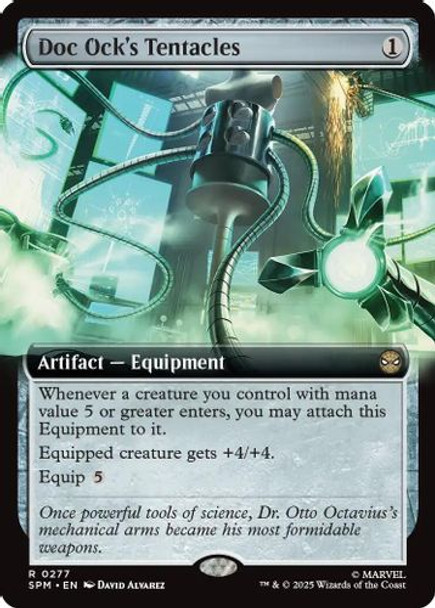 [SPM-0277](R) Doc Ock's Tentacles (Extended Art) (Foil)