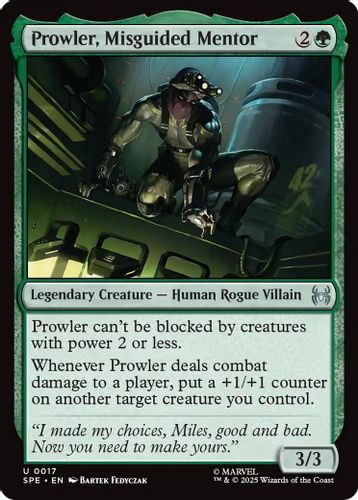 [SPE-0017](U) Prowler, Misguided Mentor