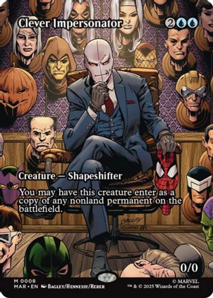 [MAR-0008](M) Clever Impersonator (Borderless)