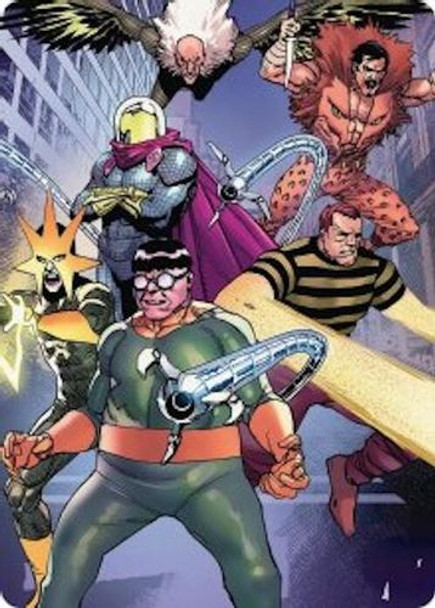 [SPMART-0045](S) Behold the Sinister Six! Art Card
