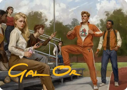 [SPMART-0001](S) Flash Thompson, Spider-Fan Art Card (Signature Art Card)