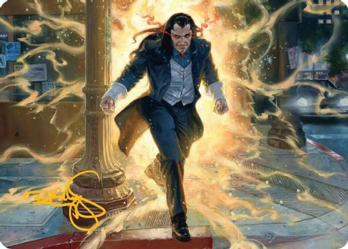 [SPMART-0009](S) Morlun, Devourer of Spiders Art Card (Signature Art Card)
