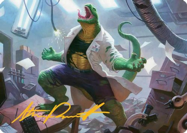 [SPMART-0018](S) Lizard, Connors's Curse Art Card (Signature Art Card)