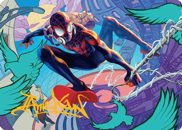 [SPMART-0020](S) Spider-Man, Brooklyn Visionary Art Card (Signature Art Card)