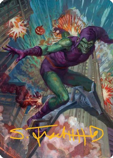 [SPMART-0026](S) Green Goblin Art Card (Signature Art Card)