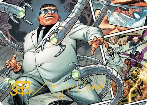 [SPMART-0048](S) Doctor Octopus, Master Planner Art Card (Signature Art Card)