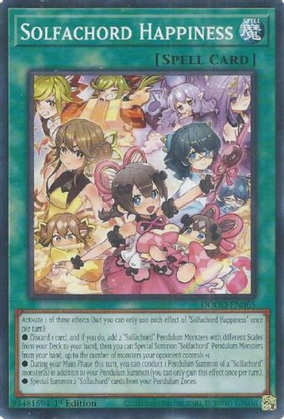[DOOD-EN065] Solfachord Happiness (Common)<1st>