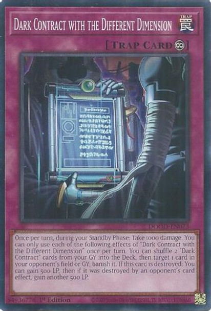 [DOOD-EN073] Dark Contract with the Different Dimension (Common)<1st>