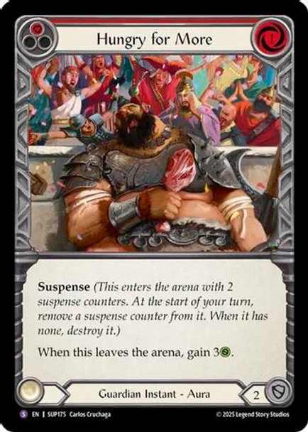 [FAB18 1st][SUP-175](SR) Hungry for More