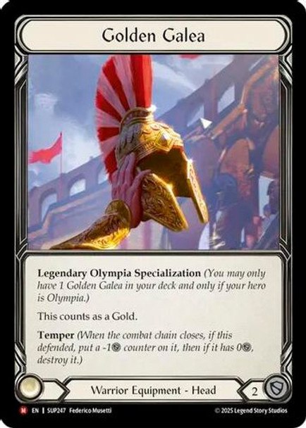 [FAB18 1st][SUP-247](M) Golden Galea