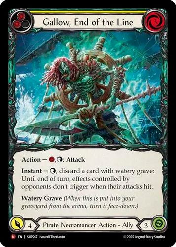 [FAB18 1st][SUP-267](M) Gallow, End of the Line