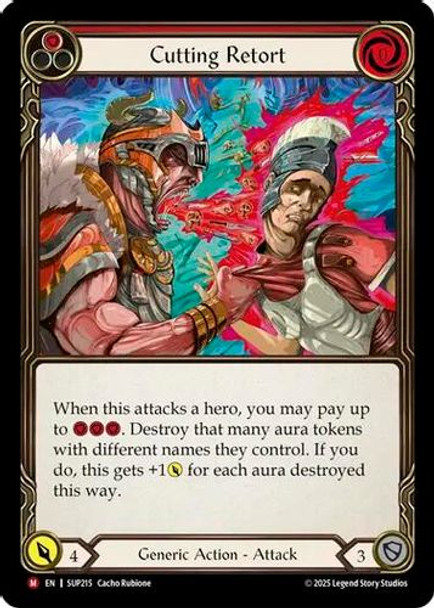 [FAB18 1st][SUP-215](M) Cutting Retort (Rainbow Foil)