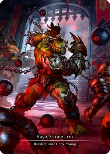 [FAB18 1st][SUP-064](MV) Kayo, Strong-arm (Marvel) (Cold Foil)