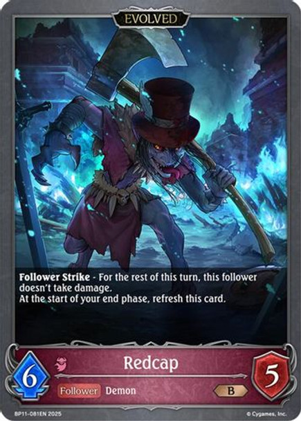 [BP11-081EN](B) Redcap (Evolved)