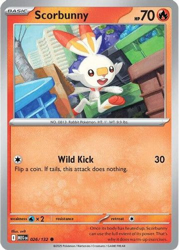 |ME01|[MEG-026/132](C) Scorbunny