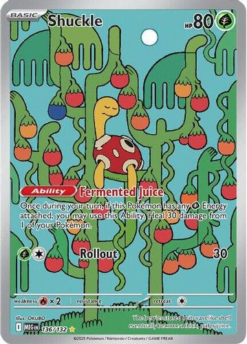 |ME01|[MEG-136/132](GR) Shuckle {Holo}
