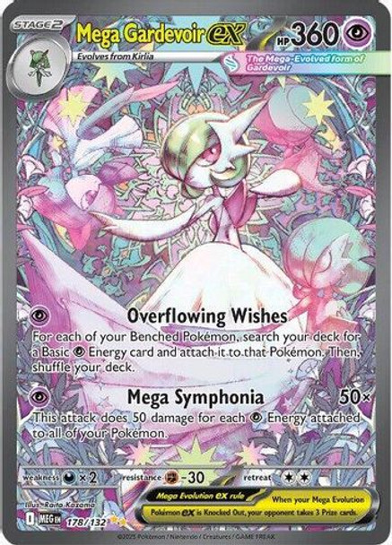 |ME01|[MEG-178/132](GRR) Mega Gardevoir ex {Holo}