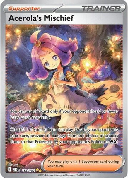 |ME01|[MEG-183/132](GRR) Acerola's Mischief {Holo}