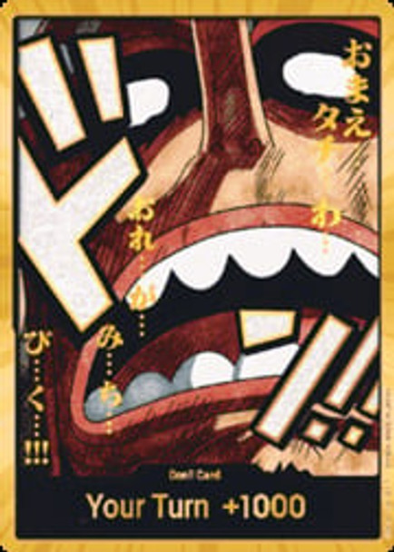 DON!! Card (Usopp) (PRB02) (Gold)