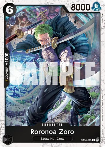[ST14-013](C) Roronoa Zoro (Pirate Foil)