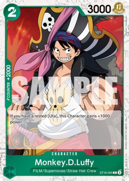 [ST16-005](C) Monkey.D.Luffy (Pirate Foil)