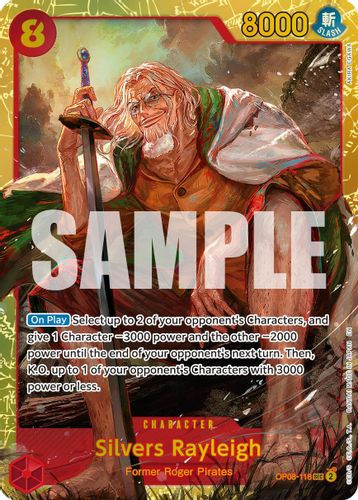 [OP08-118](SEC) Silvers Rayleigh (PRB02) (Foil)