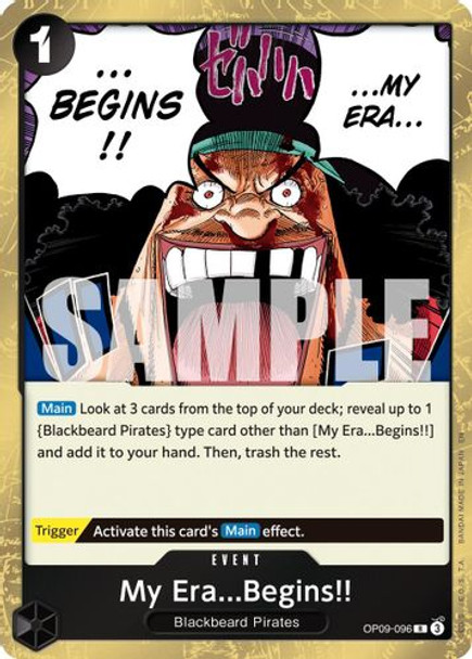 [OP09-096](R) My Era...Begins!! (PRB02) (Foil)