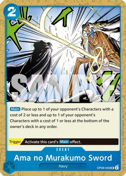 [OP06-056](UC) Ama no Murakumo Sword (PRB02)