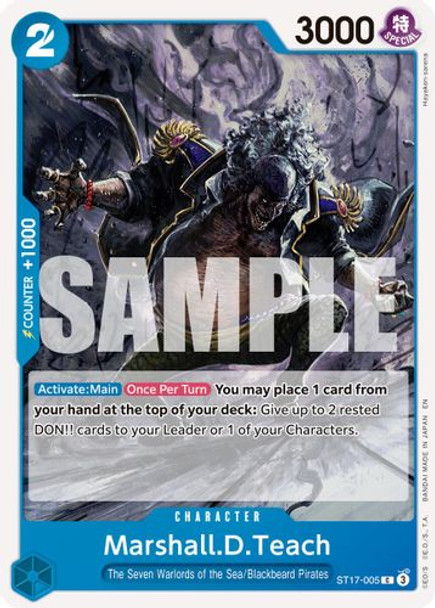 [ST17-005](C) Marshall.D.Teach (PRB02)