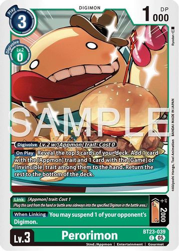 [BT23-039](C) Perorimon