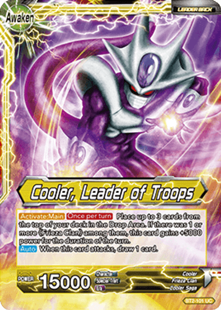 BT02-101UC Cooler, Leader of Troops