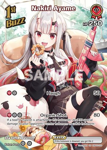 [hBP02-034](SR) Nakiri Ayame {Foil}