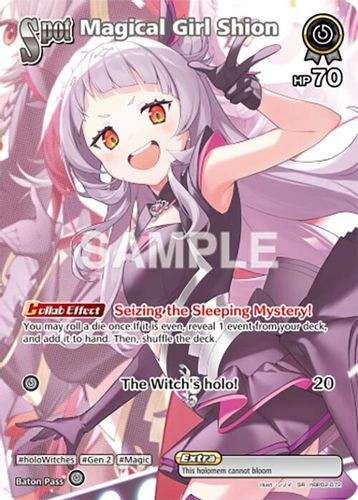 [hBP02-072](SR) Magical Girl Shion {Foil}
